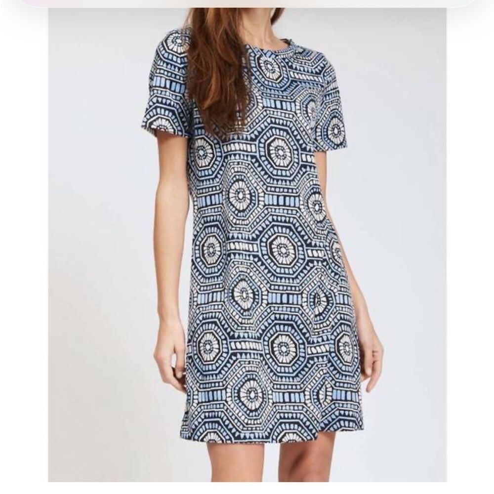 Tyler Boe Morgan Jacquard Dress In Hydro Size Small
